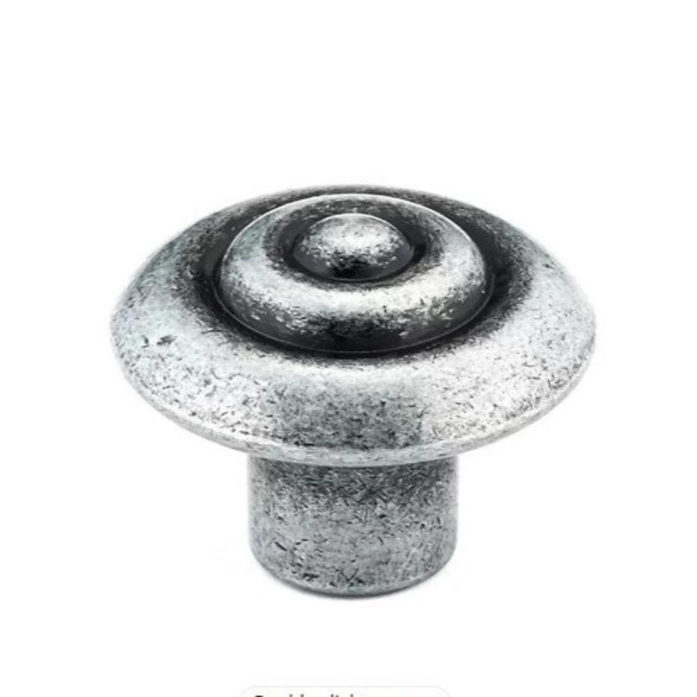 Pair of 2 Richelieu Beloeil 1.25” Cabinet Knobs BP2391132907 Wrought Iron Countr